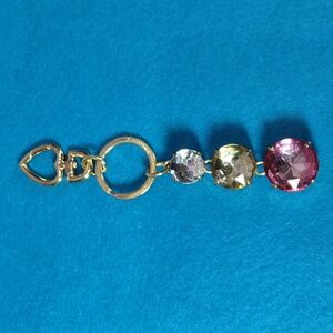 Purse Candy Blingy Rhinestone Purse Charm Keyring